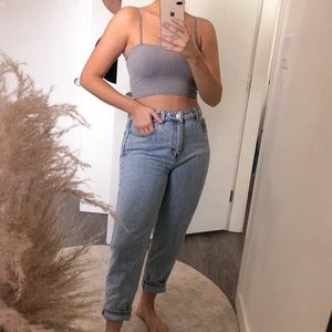 Revolve Superdown Elsie Girlfriend Jeans